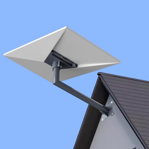 Gen 3 Mount for Starlink, Adjustable Wall /Roof Mounting Kit Compatible with V3 Starlink Standard Dish?Include Gen 3 Pipe Adapter?