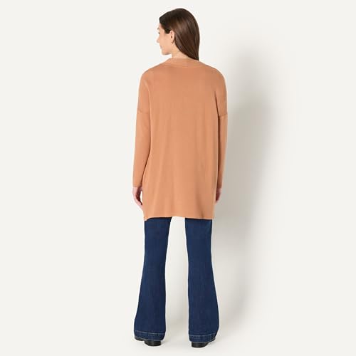 Image of Amazon Essentials Women's Relaxed-Fit Ultra-Lightweight Open-Front Cardigan