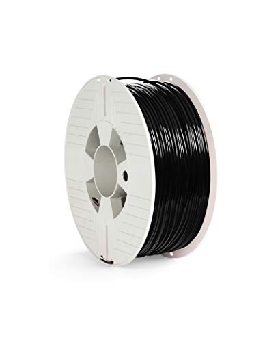 VERBATIM Filament ABS impression 3D-2.85mm-1kg-acrylonitrile butadiène styrène performante pour l'extrusion de matériau, imprimantes 3D & stylos 3D-Filament d'imprimante 3D en ABS- noir