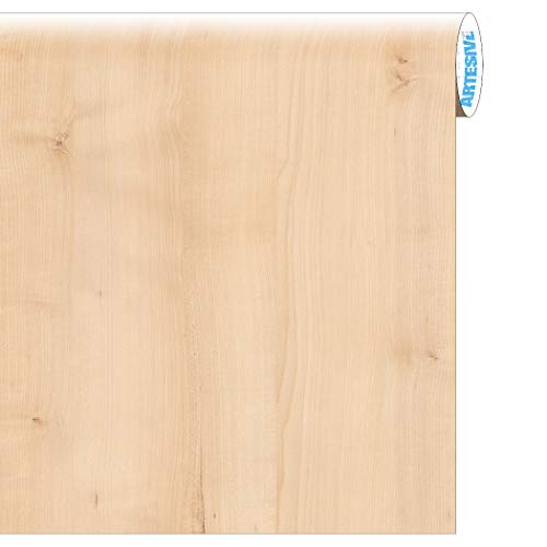 ARTESIVE WD-025 Abeto Sueco Natural 90 cm x 5 MT. - Película Adhesiva