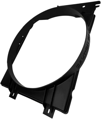 APDTY 173024 Automotive Cooling Fan Shroud; Left Hand Drive Models Only; Compatible With 4.0L L6 GAS OHV Jeep Models 1997-2006 TJ 1997-2006 Wrangler; Replaces 52027925AC