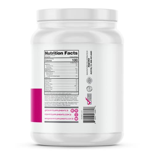 Foxyfit 718207259779 Protein For Her, Vanilla Cupcake Whey Protein Powder thumb #2