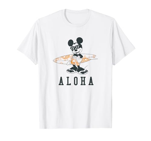 Mickey Mouse Aloha Surf T-Shirt ravive vos souvenirs
