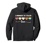 Photo Gallery i promise to teach love puzzle heart lgbt rainbow felpa con cappuccio Photo Gallery i promise to teach love puzzle heart lgbt rainbow felpa con cappuccio