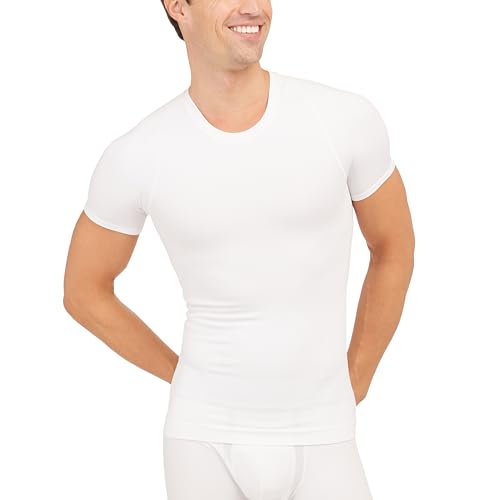 SPANX Mens Ultra Sculpt Seamless Crew Neck - Mens Compression T-Shirt - Flattering Support - Breathable & Sweat Wicking product thumbnail 5