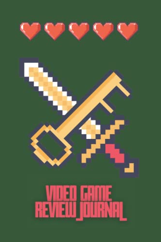 Video Game Review Journal Retro Gaming: A unique custom made revi...