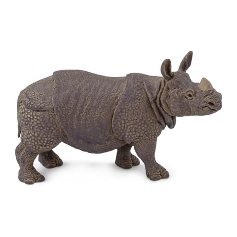 Safari Greater One-Horned Indian Rhino Figurine Cover