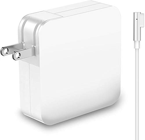Mac Book Pro Charger, Replacement 60W Power Adapter L-Tip Magnetic Connector Charger for Mac Book Pro 13-inch(Before Mid 2012 Models) (60L Tip)