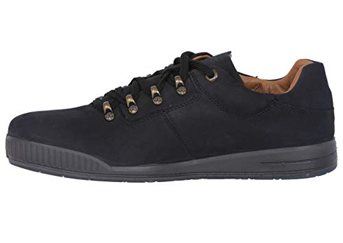 Image of Woodland Men's Black Nubuk Casual Shoes-UK-5 (Euro 39)
