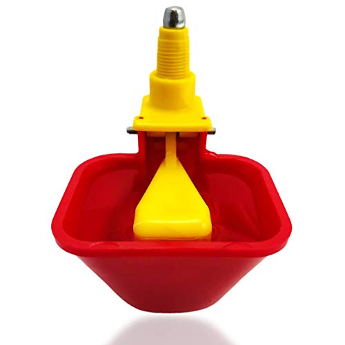 Backyard Barnyard Vertical 4 Pack NO PECK Poultry Waterer Drinking Cup for Chicken
