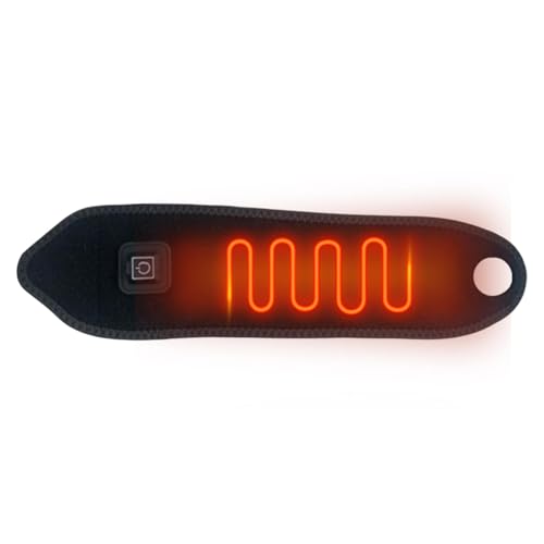 Muñequera inteligente con calefacción, correa de muñeca de calor para alivio de molestias, soporte de calefacción eléctrica, 3 niveles de calor, pulsera de calefacción eléctrica para hombres y mujeres