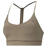 Imbottitura rimovibile PUMA Reggiseno sportivo da donna a basso impatto Strappy Bra Sport, Anfora., L