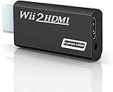 [Full HD 1080P] El conversor de Wii a HDMI ofrece un procesamiento de señal avanzado. La entrada de audio adicional de 3,5 mm te permite conectar altavoces o barra de sonido para disfrutar mejor del juego.