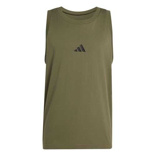 Débardeur de sport respirant adidas olive pour rester au frais en été