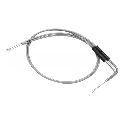 Câble d'accélérateur allongé acier résoud le blocage des gaz sur Harley Sportster Fat Boy