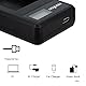 Norifon EN-EL10 LCD USB Ladegerät für Nikon Coolpix S200, S203, S210, S220, S230, S3000, S4000, S500, S510, S5100, S520, S570, S60, S600, S700, S80 Kamera und Mehr