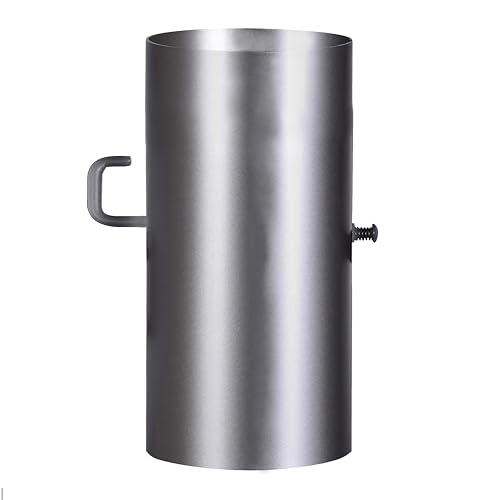 FIREFIX A120/2D Ofenrohr, 120 mm, FAL, 250 mm lang, Regulierklappe