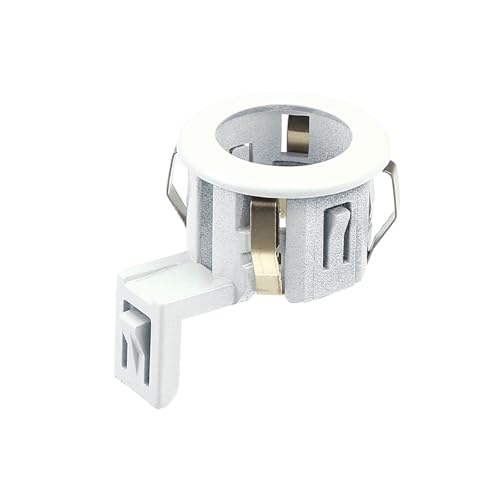 X AUTOHAUX 89348-33060 Car Rear Bumper Parking Sensor Retainer Holder Replacement for Toyota Sienna Sequoia for Lexus GX460 Pearl White