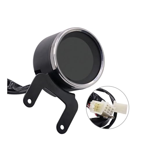 オートバイのスピードメーターゲージ 12V オートバイタコメーターメーターハーレーデジタルスピードメーター温度燃料メーターオートバイレベル