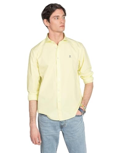Chemise à bouton bas Homme Cerdeña parfaite pour vos terrasses et soirées d'été