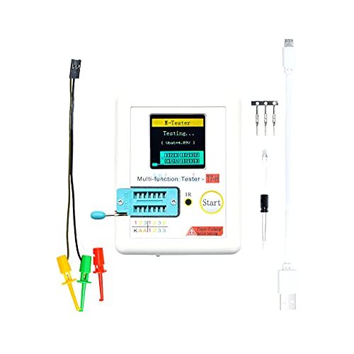 TC-T7-H Transistor Tester Multifunctional TFT Graphic Display Support Infrared Coding for Diode Triode Transistor Tester