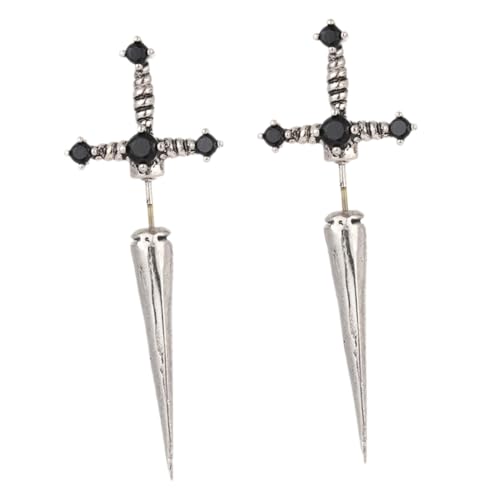 Boucles d'oreilles Beaupretty uniques avec motif épingles lames originales