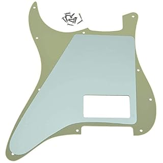 Dopro Pickguard 11 trous pour guitare Fender Delonge Aged Pearl - Les Beatles, Paul McCartney, John Lennon, RIngo Starr, George Harrison Dopro Pickguard 11 trous pour guitare Fender Delonge Aged Pearl – Image 2