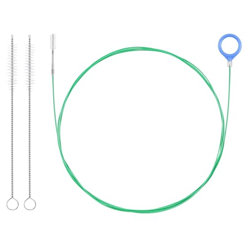 Adiwo Rohrreinigungsbürste Auto, Schiebedach Reinigungsbürste,300 cm Auto Schiebedach Reinigungsbürste, Autowaschausrüstung, Bürsten Reinigung Pflege