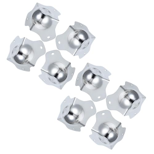 OSALADI Protective Iron Corner Protectors Ball Shape Case Edge Guards Flight Case Accessories for Furniture