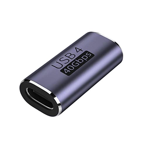 ChenYang Adaptateur CY USB C femelle vers femelle, adaptateur USB 4 type C 100 W de données d'alimentation 8 K Cover