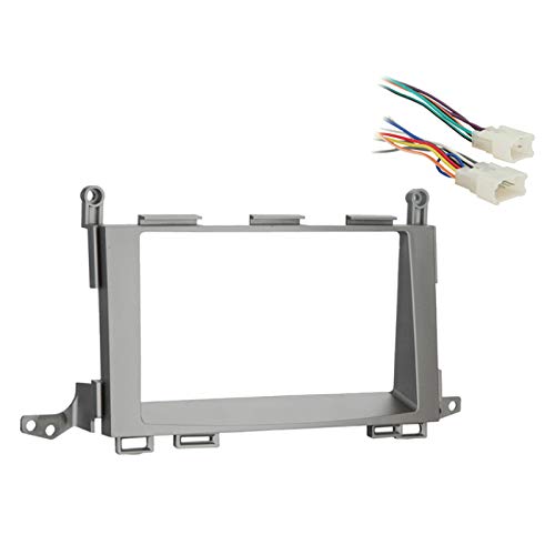 Harmony Audio Compatible with Toyota Venza 2009 2010 2011 2012 Double DIN Stereo Harness Radio Install Dash Kit Package