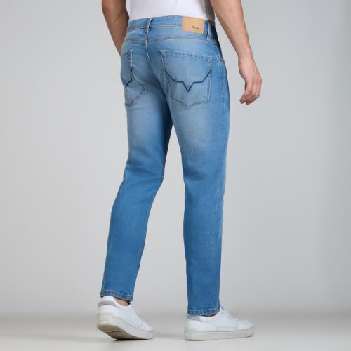 Image of Pepe Jeans Men's Jeans | Slim Fit | Mid Rise | Stretchable