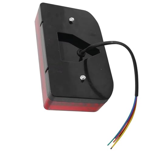 Feu arrière pour lot de 2 feux arrière 12V-24V camion remorque rouge jaune blanc LED