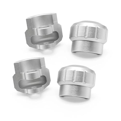 Aluminum Alloy Shock Cap Protector for 1/8 1/7 for ARR-ma AR330492 RC Car Truck Parts(Silver)