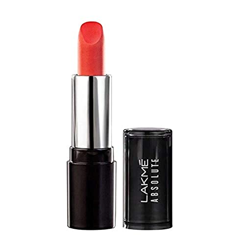 Image of Lakme Absolute Matte Revolution Lip Color, 401 Obsessive Orange, 3.5 g