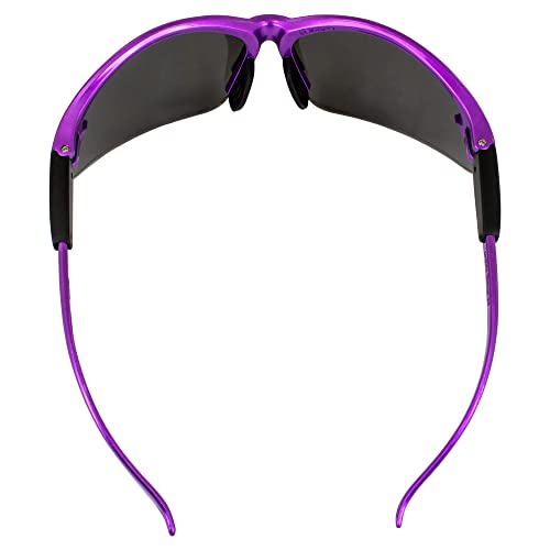Global Vision Eyewear Cougar PRPL SM Cougar Safety Glasses Smoke Lens, Frame, Purple4