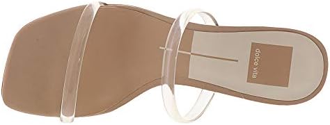 Dolce Vita Women's Noles Heeled Sandal, Nude Vinyl, 10 | Image 1