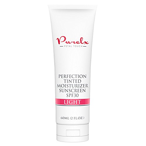 #1 Tinted Moisturizer with SPF 30 - Powerful Tinted Sunscreen for Face - Powerful UVA and UVB Protection (2 fl. oz., Light)