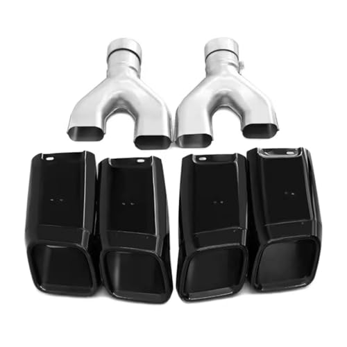 Sortie d'échappement courte pour modification tuyau Range Rover Executive 13-17 argent