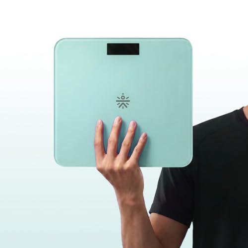 Image of Cult Active body Weighing scale, LCD display, Weight Machine, 180 Kg, Batteries included, Tempered Glass Platform, Ideal for Home Use, Green.