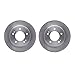Dynamic Friction Company Rear Brake Rotors 6002-21033