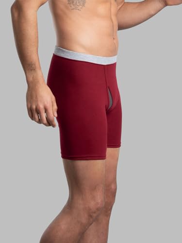 Image of Fruit of the Loom Men's Coolzone Boxer Briefs, Moisture Wicking & Breathable