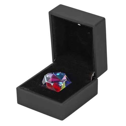 Color Cube Prism RGB Dispersion Color Crystal Optical Prism for Physics Photography Decor Desktop