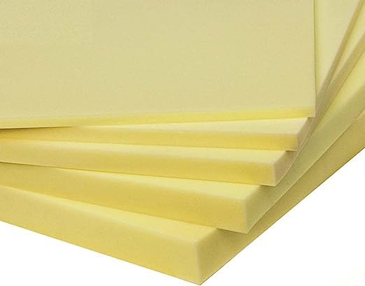 Acolchado de espuma de tapicería duradero personalizado, hoja de espuma de alta densidad para sofá/silla/banco/taburete, cómodo cojín de almohada de sofá expandible colchón firme