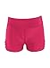winying Short Fitness Enfants Fille Maillot de Bain Short Gymnastique Short de Sport Garcon Gym Yoga Été D'entraînement Elastique Pantalon Court Rose Red 5-6 Ans