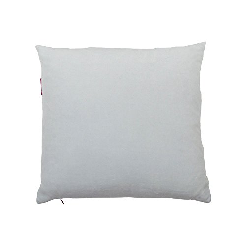 Farbenfreunde Interieur Kissenhülle Nicky, Kissen Hülle ohne Füllung, Samtkissen, Schlafkissen, Polster, Cushion, Baumwolle / Polyester, Silvermoon, 50 cm, 10005050223 Cover