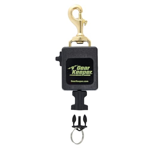 Gear Keeper Compact Scuba Diving Console - RT4 Series Scuba Gear for Securing at Hip/Chest - Durable Diving Equipment