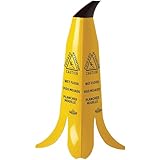 Banana Cone® Safety Sign, (Case of 6), 2FT Height, CAUTION WET FLOOR