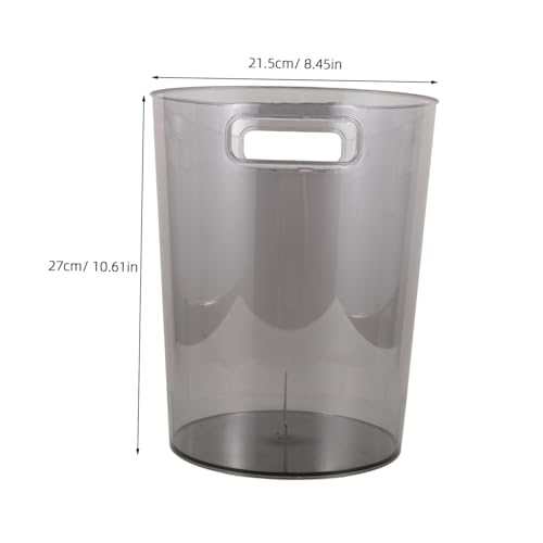 Caneca de basura rectangular para escritorio PRETYZOOM miniatura 2