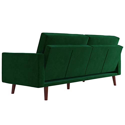 Dhp Jena Sleeper Sofa In Green And Brown #TOP5